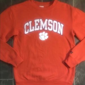 Clemson Tigers Adult Small Orange Sweatshirt in very good condition